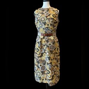 Comrags linen blend bodycon dress Size M, EUC